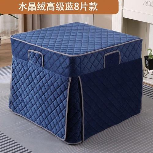 桌布冬季加绒四方桌烤火罩加厚80x80电暖桌套取暖电火炉罩套新款4