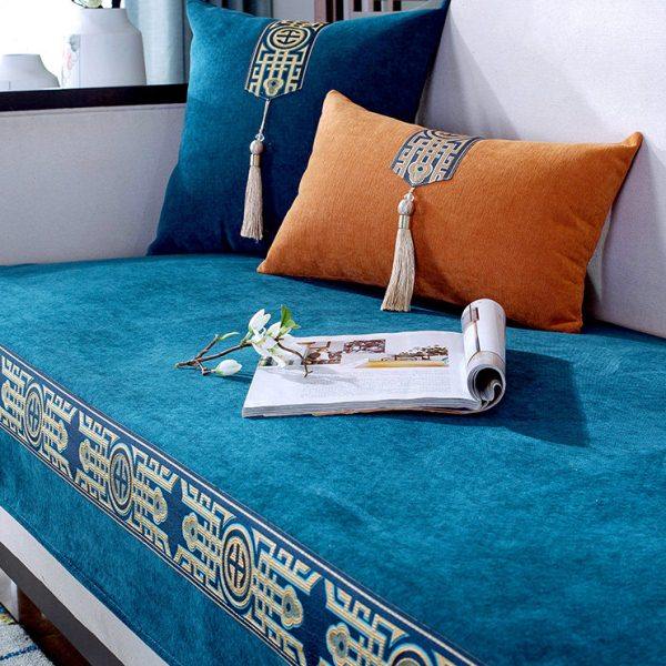 实木中式沙发垫新中式高档防滑沙发坐垫四季通用沙发套罩盖布定制,居家布艺,沙发垫,淘宝优惠券,粉丝福利购,淘宝优惠卷