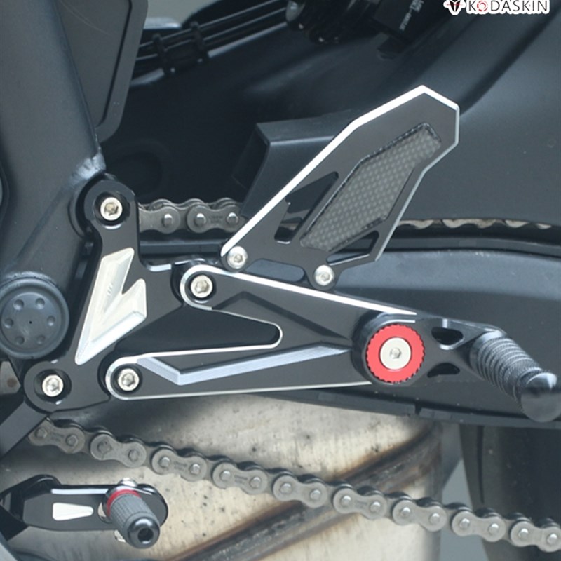 适用于凯越450RR改装升高脚踏 竞技后移脚踏离合拉杆档杆总成配件