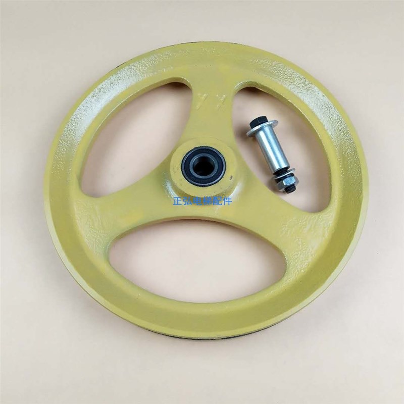 电梯限速器涨紧轮/XS3/XS3-B蒂森底坑张紧轮260-6003电梯适用通力