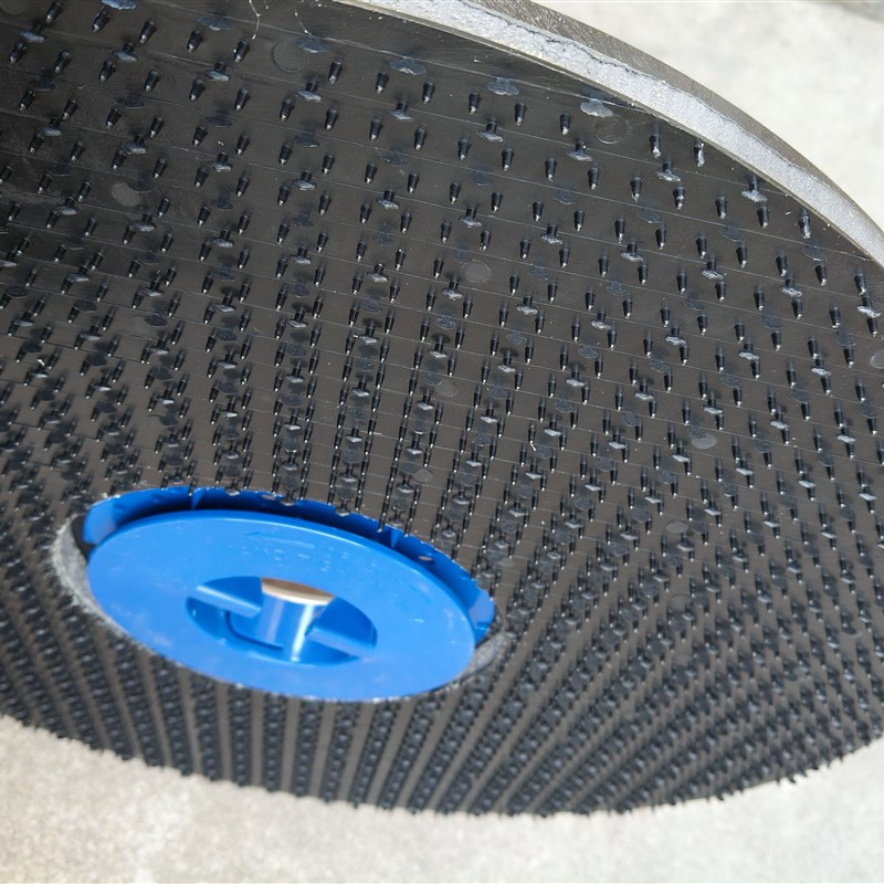 20寸伽华抛光机针盘洗地机配件晶面机针坐翻新针盘17寸18寸打磨盘