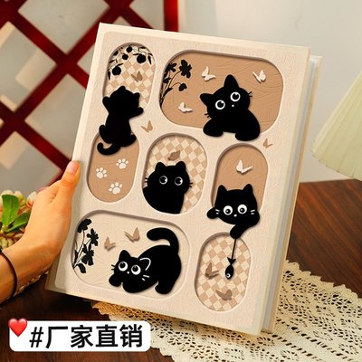 相册本纪念册家用合照插页相簿拍立得收纳本6寸混合相册打印照片