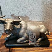 牛 生肖 水牛 石湾公仔 陶瓷工艺品