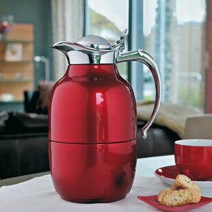 利快德国进口Alfi JUWEL黑钻指按式保温壶欧式高档热水瓶保温瓶