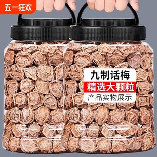 500g九制话梅泡水盐津甘甜咸酸正宗酸梅干孕妇梅子零食广东潮汕