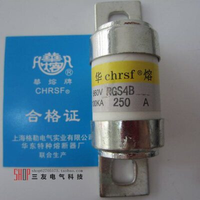 RGS4B-250A 华东特种 快速熔断器 RGS4B 250A 660V 保险丝 RGS4B