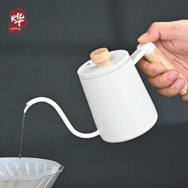 烨咖啡350ml不锈钢手冲壶 挂耳壶滴滤咖啡细口长嘴壶 家用单人份,餐饮具,手冲壶,淘宝优惠券,粉丝福利购,淘宝优惠卷