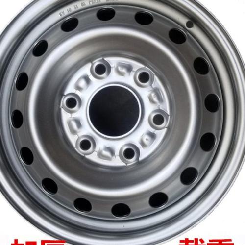 适用五菱荣光新卡钢圈五菱征程钢盆铁圈轮毂轮胎总成6孔195/70r15