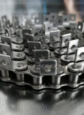 台湾TYC进口链条 10ASS-A1滚子链 50不锈钢带弯板附件链条