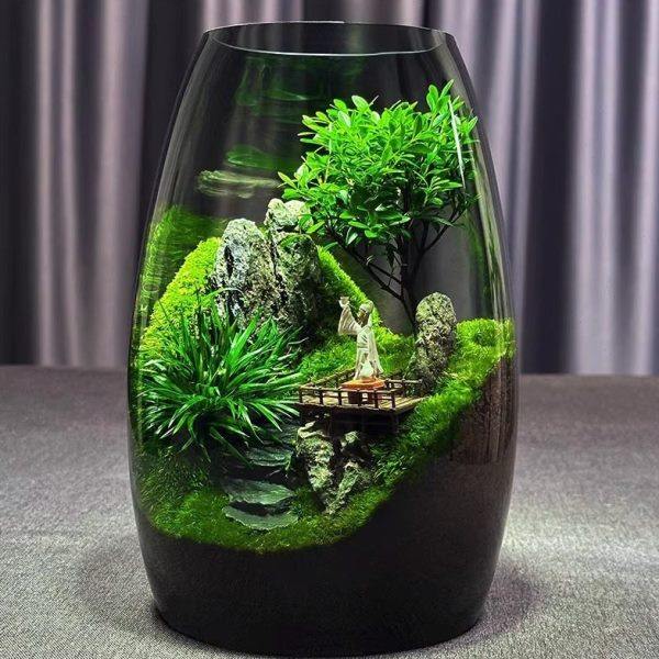 云海间创意苔藓微景观摆件生态公室桌面生态缸绿植造景盆景,饰品/流行首饰/时尚饰品新,摆件,淘宝优惠券,粉丝福利购,淘宝优惠卷