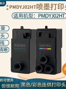 适用 02款墨仓式喷墨打印机墨盒喷头PMtDYJ02HT黑色打印头家用办