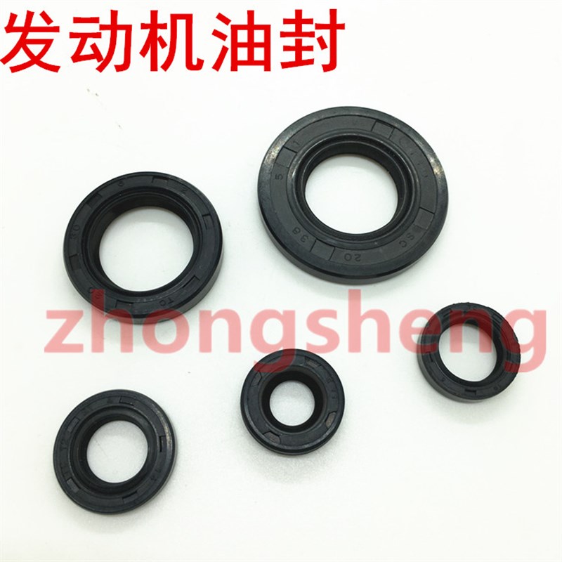 适用山叶JYM125天剑YBR天C戟劲傲引擎整车链轮轴副轴变档油封