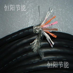日本进口16芯0.3平方双绞屏蔽线0.34伺服编码 线控制线8P22AWG柔软
