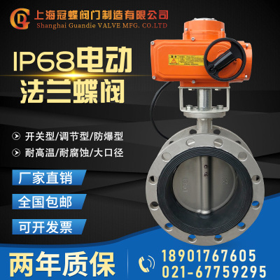 电动潜水阀门 D941X-16P/Q IP68电动潜水蝶阀球阀闸阀DN40-500
