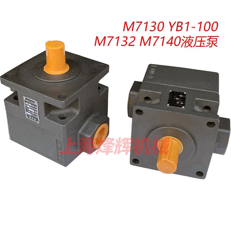M7130平面磨床油泵YB1-100叶片泵杭州7132磨床仙居油泵液压泵配件
