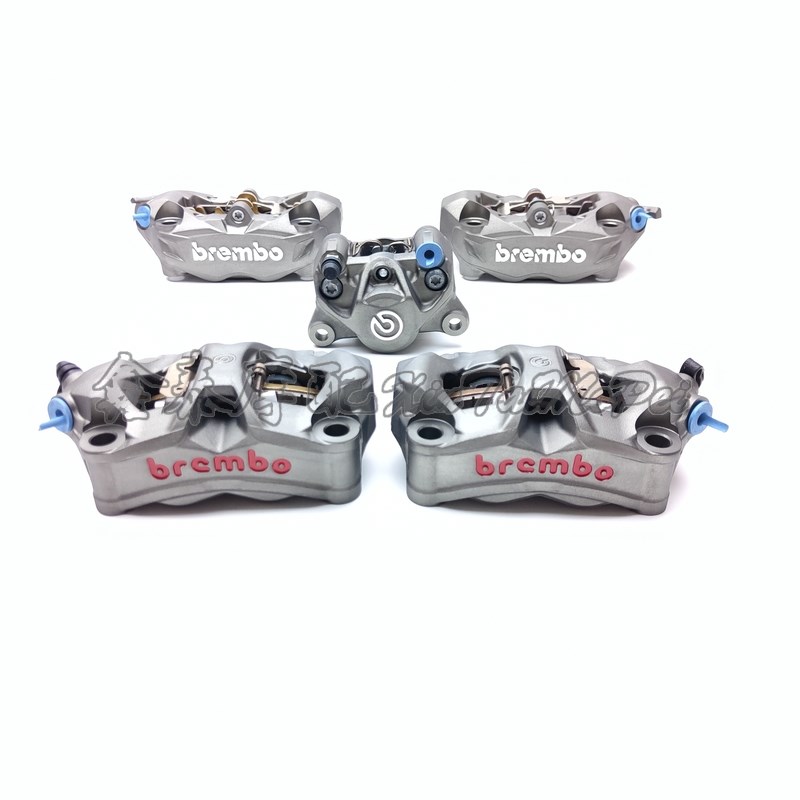BREMBO布雷博大辐射水鸟刹车卡钳M50S下泵孔距100MM小螃蟹黄龙600
