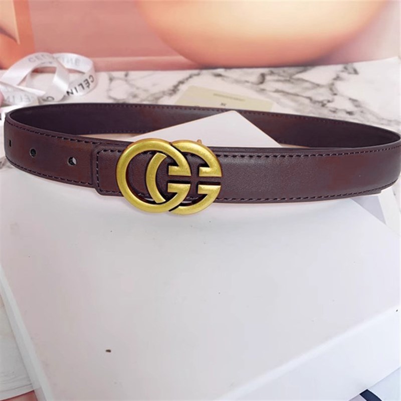 新款女士皮带真皮字m母GG休闲时尚百搭腰带潮流牛仔裤腰带女款代