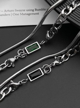 原创双层长方宝石手链女士款韩版简G约双层甜美首饰饰品厂家