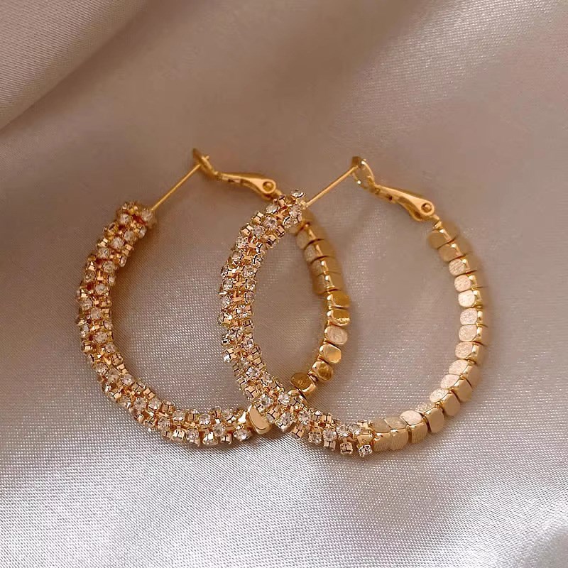 耳环女2023年新款爆款网t红耳夹气质长款流苏耳坠925银针耳钉耳饰