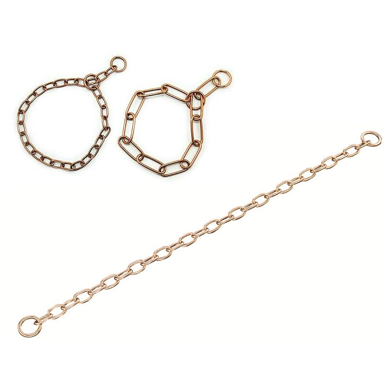 德国进口HS铜合金狗项圈中大型犬德牧金毛拉布拉多脖链