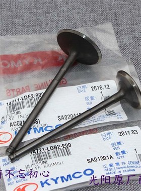 台湾光阳原厂 进口赛艇250 XCITING R 250 进气门 排气门