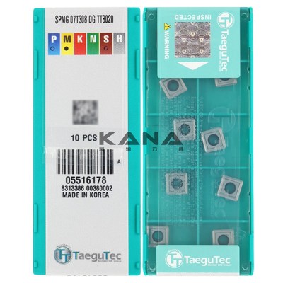 特固克U钻刀片SPMG050204/060204/07T308/090408/11/15 DG TT8020