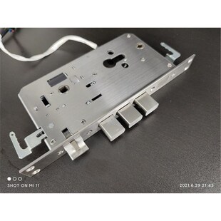 全自动方普12V锁舌自动伸缩6068门禁专用电子锁体电机电控锁