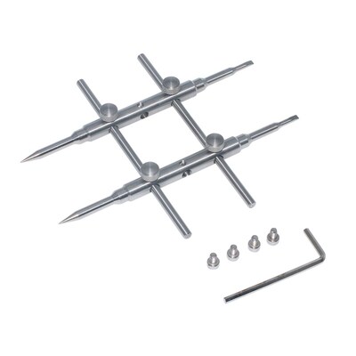 单反相机镜头滤镜维修工具 双头两用井字扳手平头不绣钢拆卸镜头