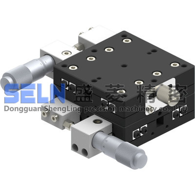 直销【高精度】 XY轴LY60-L精密型 微调架 可调平台 手动位移滑台