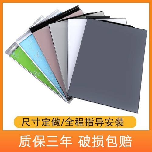 橱柜门订做灶台门订做钢化玻璃晶钢门板彩晶烤漆柜门柜门定制厨房