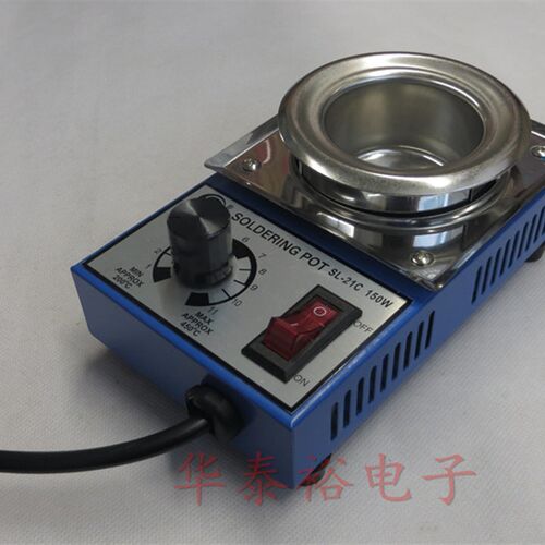 锡炉溶锡炉ST-41C 300W可调温熔锡炉内直径:100mm