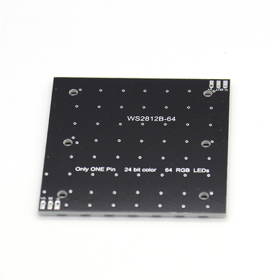 64位 WS2812B8*8 xRGB 5050 LED模块 ws2812s像素屏