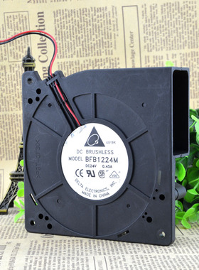 原装 台达 BFB1224M 24V 0.45A 12CM 12032 涡轮 鼓风机 风扇