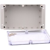 端子密封防水盒按钮盒 带耳盖塑料防水接线盒