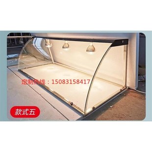 玻璃罩子卤菜防尘罩立体店铺定制展示柜快餐保温台台柜冰柜