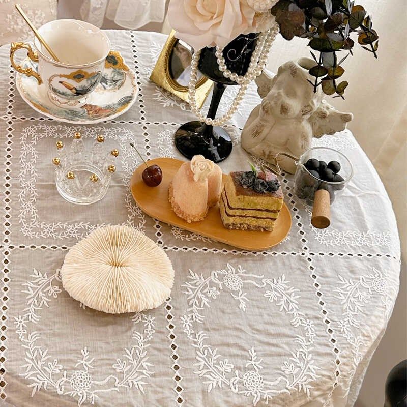 浪漫法式复古宫廷风拍照茶几台布镂空风盖巾布蕾丝刺绣in餐桌布,居家布艺,桌布,淘宝优惠券,粉丝福利购,淘宝优惠卷