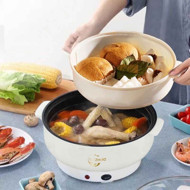 全自动电炒锅一体炒菜家用电火锅蒸煮煮饭电热宿舍电锅,厨房电器,电煮锅,淘宝优惠券,粉丝福利购,淘宝优惠卷