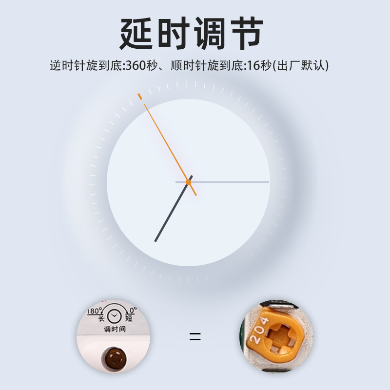 人体红外感应开关  220V红外线感应器 吸顶 楼道 节能灯灯可调