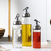油瓶玻璃防漏油壶家用大号油罐调味料酱油瓶醋壶香油小瓶厨房用品