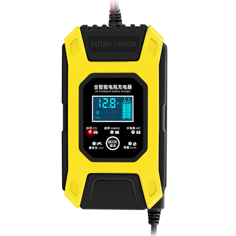 汽车电瓶充电器12v24rv摩托车充电器智能全自动修复型蓄电池充电