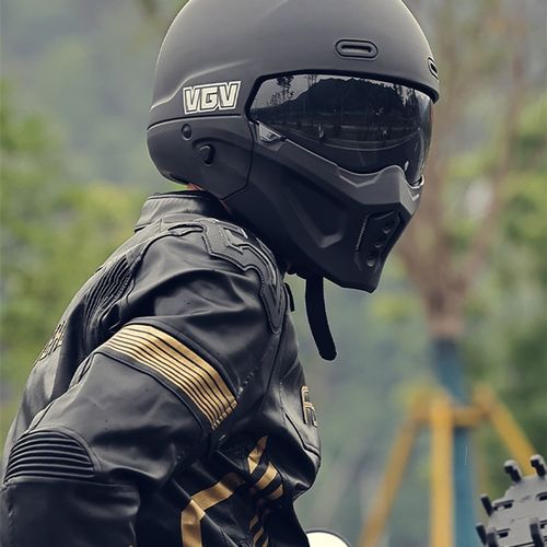 AGV官网3c认证摩托车头盔蝎子组合盔男女机车四分之三盔夏季覆古
