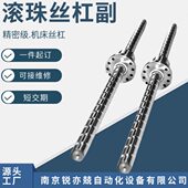 滚珠丝杆生产厂家 8010滚珠丝杠副 FFZD双螺母滚珠丝杆