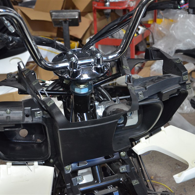 马杰斯特Td3踏板车摩托车外壳配件塑料件前挡泥板S装饰板灯壳后尾