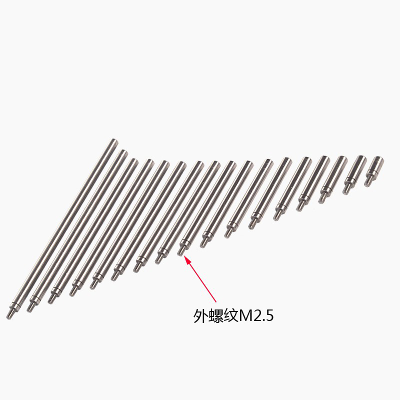 百分表表针加长杆表头延长杆千分表头高度规测针探针加长杆