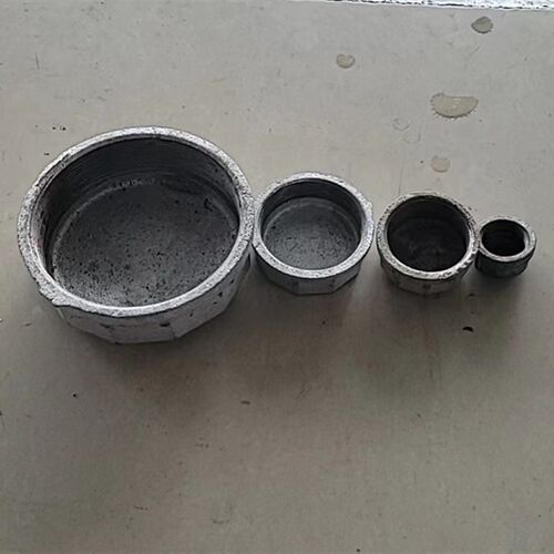 镀锌内丝堵头管帽4分6分1寸2半3寸DN506580100