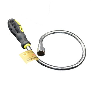 波斯捡拾器强磁吸力棒吸铁棒柔性磁力棒弯曲磁性可弯型拾取器带灯