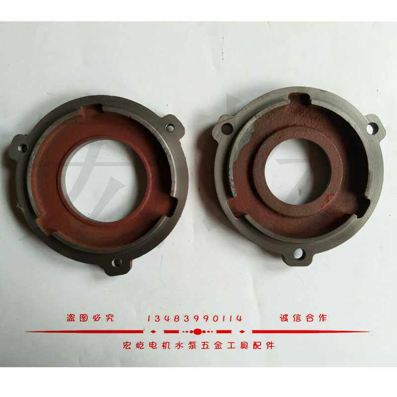 电机端盖/轴承盖/油封盖/国标非标 铸铁电机配件Y  Y2 80-355油盖