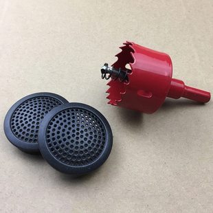 高音头网罩汽车音响改装升级A柱门板加装1.5寸喇叭罩盖通用一对价