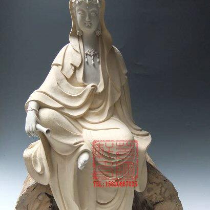 陶瓷工艺品 石湾公仔 观音