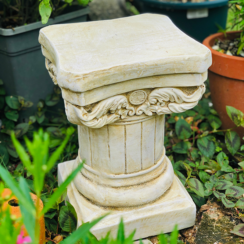 罗马柱户外装饰j摆件室内展示台阳台高脚奖杯花盆底座欧式复古墩